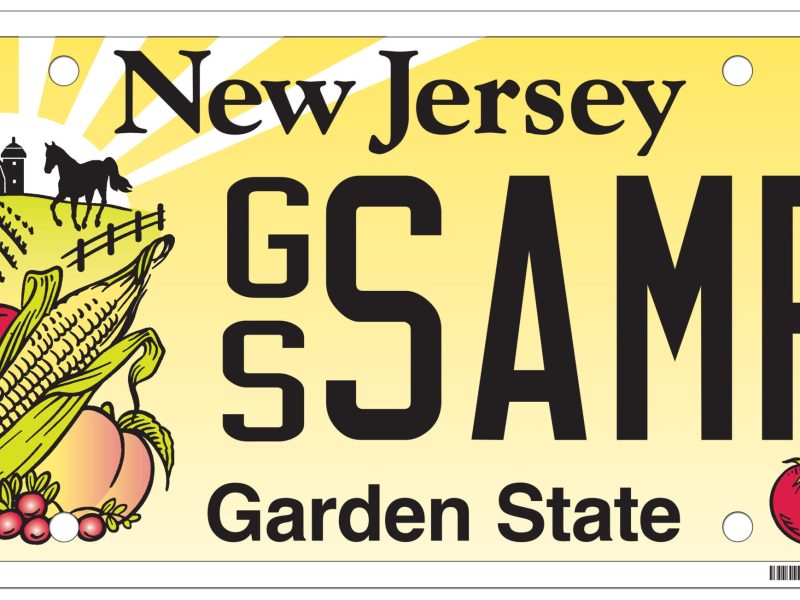 A look at New Jersey’s farm-themed license plate