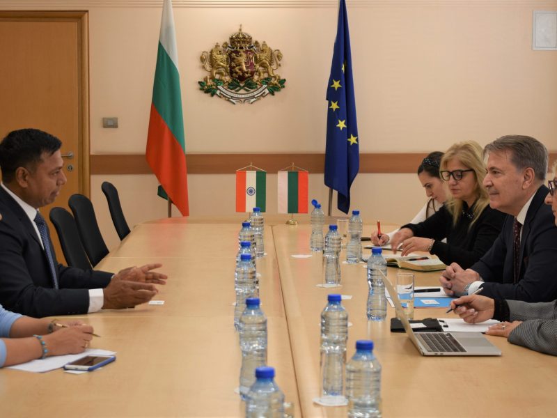 Министър Николов: България и Индия ще активизират двустранните икономически отношения