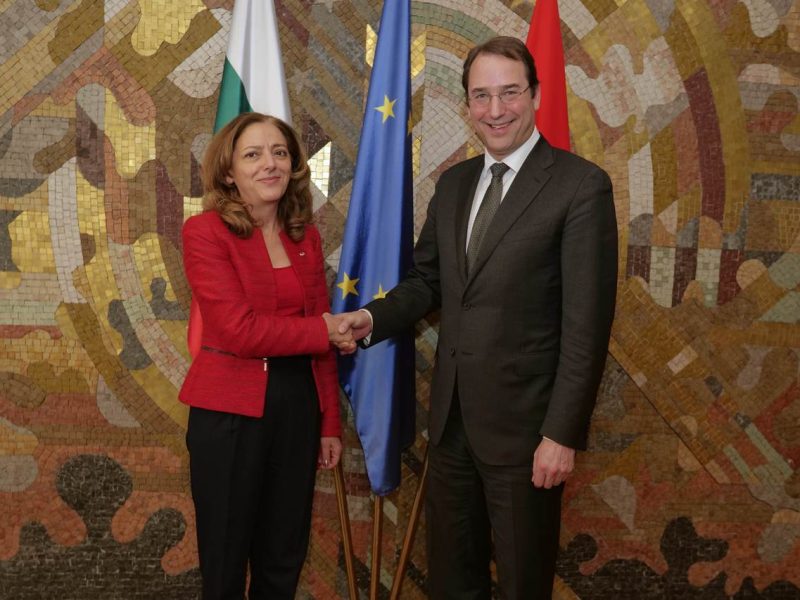 Двустранни политически консултации между България и Австрия, София , 31 януари 2025 г.