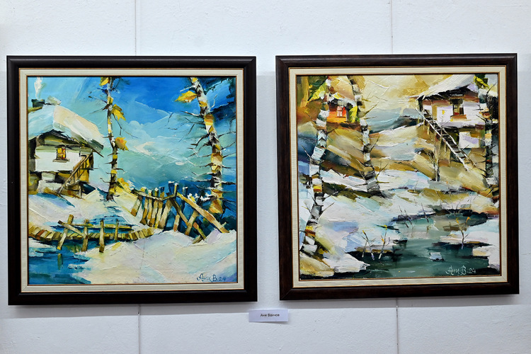 Изложба „Зима“ показват в Монтана творци от Северозападна България