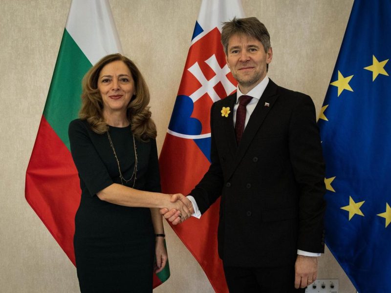 Политически консултации на ниво заместник-министър между министерствата на външните работи на България и Словакия