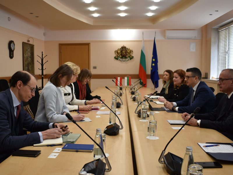 Министър Дилов: Отдаваме приоритетно значение на партньорството с Австрия