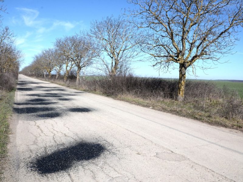 Започна рехабилитация на най-компрометираните участъци от пътя за село Долище