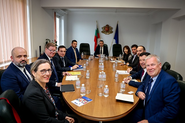 Министър Иван Пешев се срещна с представители на Комитета по сигурност по време на спортни мероприятия към Съвета на Европа