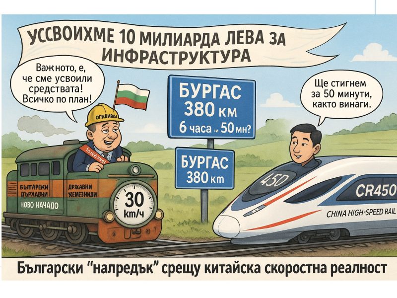 Вместо за 50 мин до Бургас за нас “успех” се води за 6 часа.