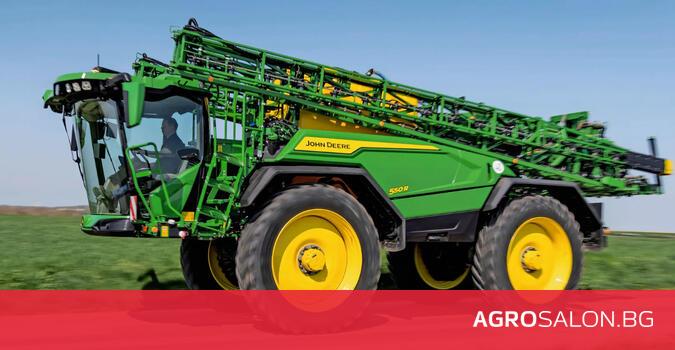 John Deere представи новия флагман сред самоходните си пръскачки – модел 500R