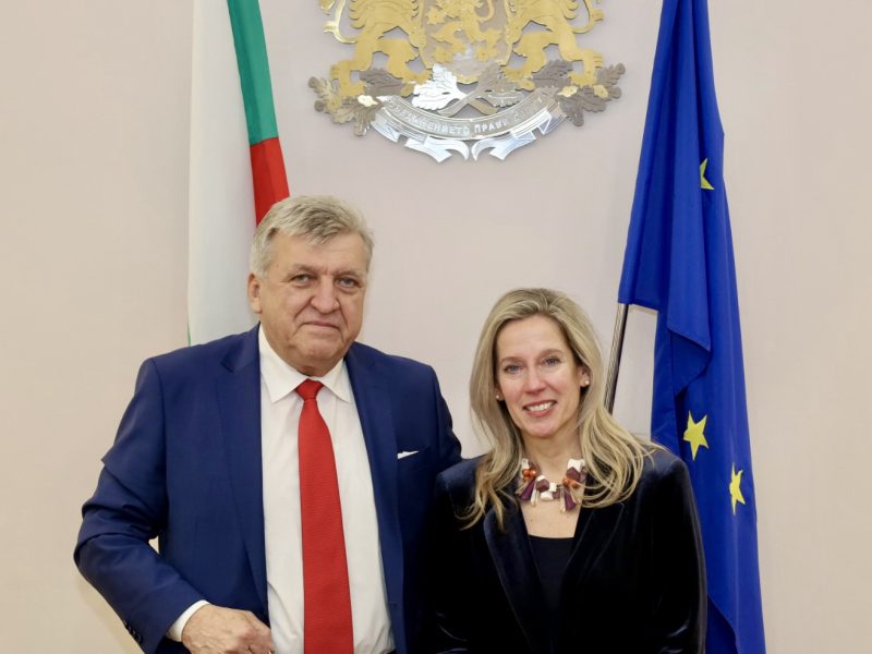 Министър Манол Генов се срещна с представителя на УНИЦЕФ в България Кристина де Бройн