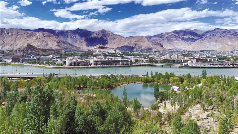 Усилията за зелено обогатяване на живота, екология в Xizang