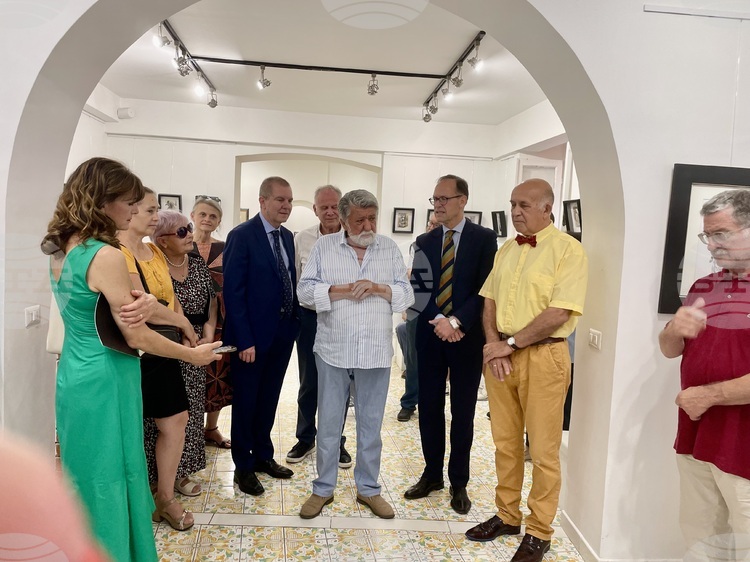 Вежди Рашидов откри изложба в Рим