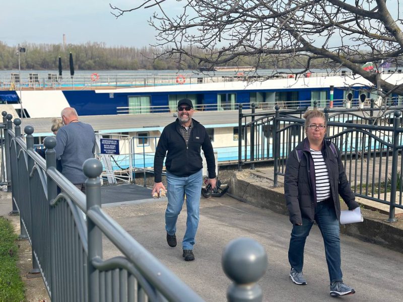 Първият круизен кораб за сезон 2025 акостира в Русе