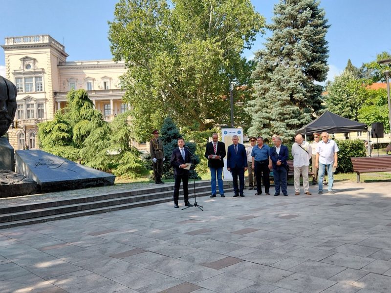 Заместник-кметът Иван Василев участва в отбелязването на 130 години от покушението над държавника Стефан Стамболов