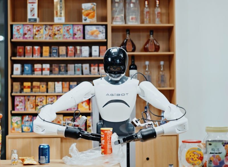 Китайски роботика Стартиране Агибот земи се занимават за разгръщане на 100 роботи в фабрики за части за автомобили