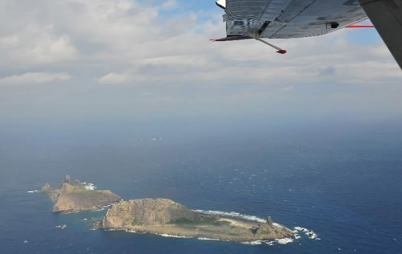 Японската риболовна лодка, изгонена от водите край Китайските острови Диаою