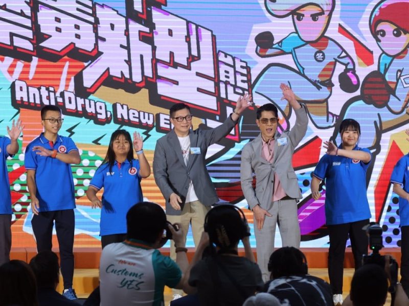 Аарон Квок от Хонконг, наречен почетен комисар по наркотици в Push Anti-Drugs