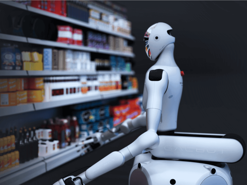 NVIDIA си партнира с Unitree; Galbot стартира Humanoid Robot Smart Retail решение