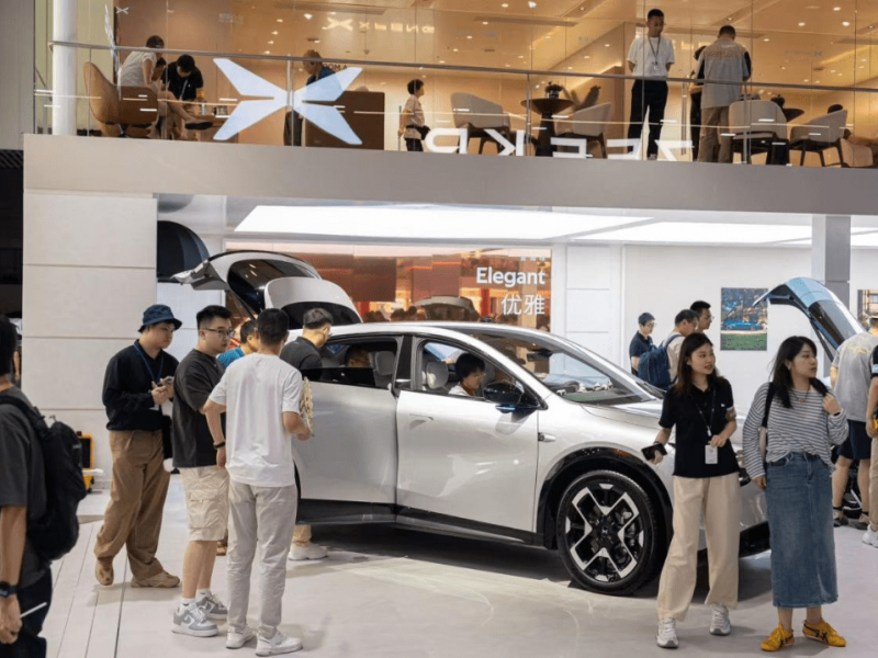 XPeng sets new monthly record in August