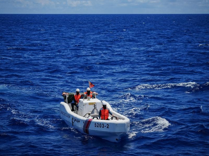 CCG провежда правоприлагащи патрули в Южнокитайско море