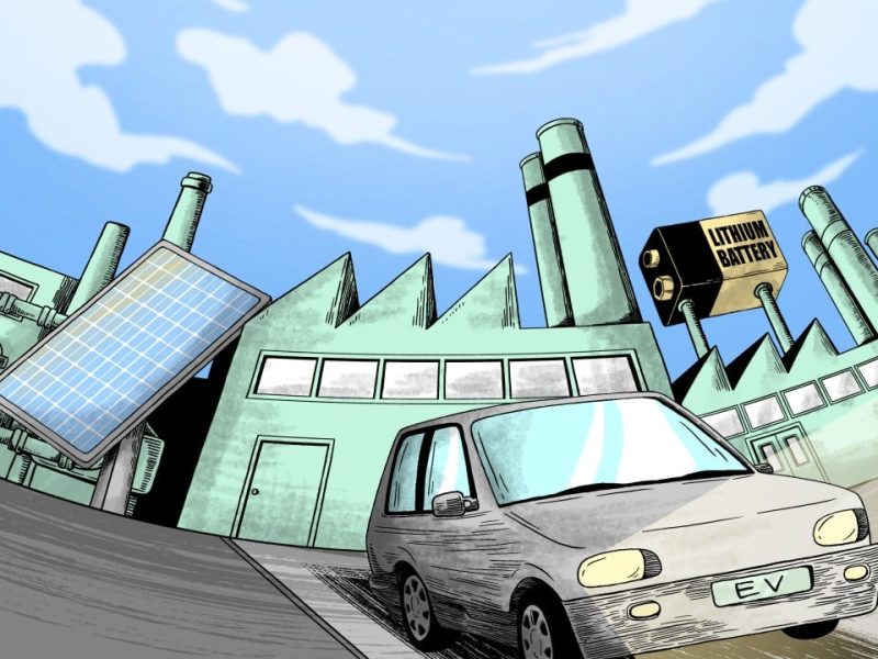 Повече фабрики, но по -малко замърсяване: как работи революцията в зелената технология в Китай