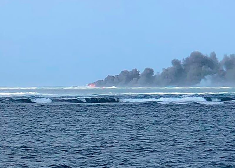 Нова Зеландия плаща на Самоа пълна компенсация на 3,6 милиона щатски долара, след като корабът на ВМС потъва на рифа