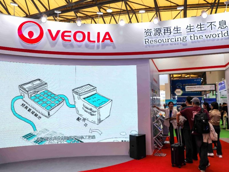Veolia разглежда растеж, управляван от AI в Китай