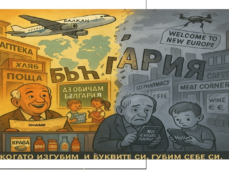 Помните ли времената, когато пишехме на кирилица?