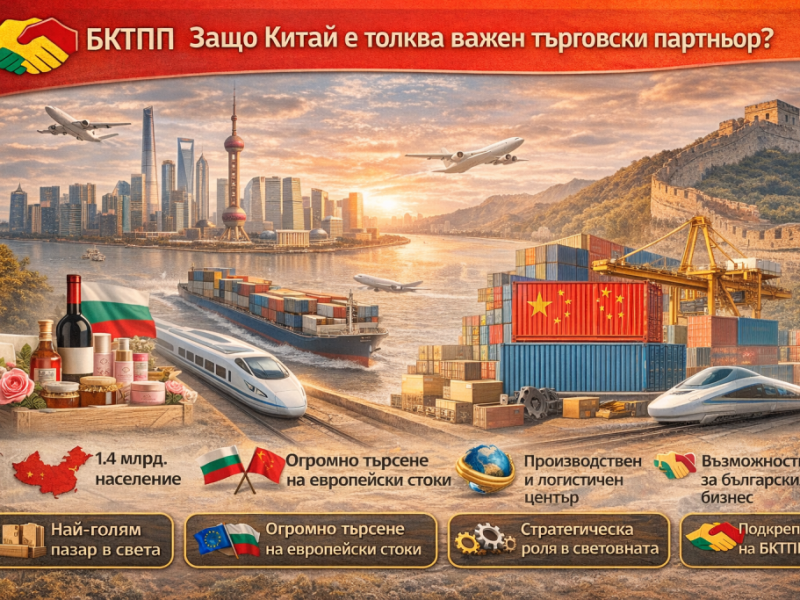 Защо Китай е толкова важен търговски партньор?