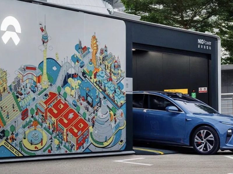 SAIC ще използва технология за зареждане на NIO