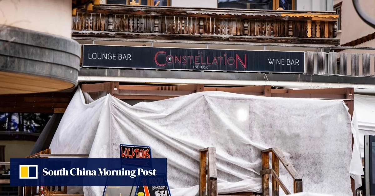 Бенгалски огън обвинени за пожара в швейцарски бар