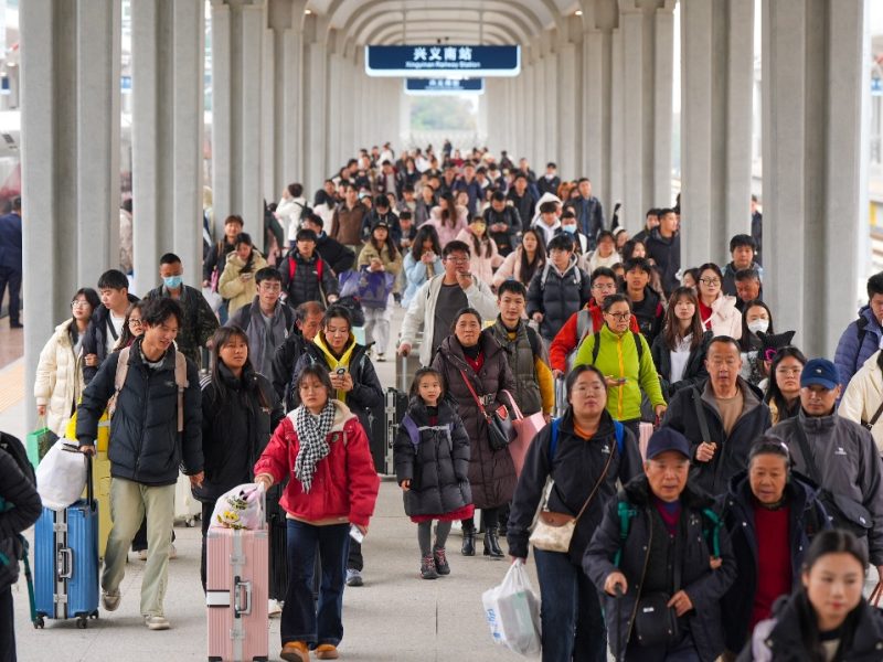 Китай отчита 20% ръст на пътуванията за Нова година