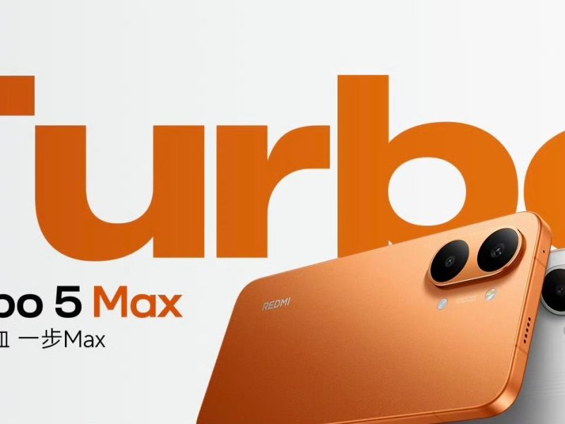 REDMI Turbo 5 Max стартира глобално с MediaTek Dimensity 9500s – Започвайки от $316！
