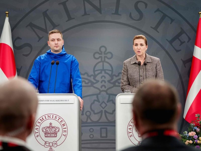Гренландия казва, че „ние избираме Дания“, тъй като предстоят разговори с представители на Тръмп