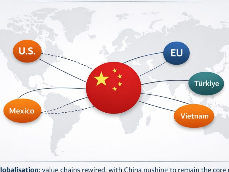 Повторната глобализация и ролята на Китай като възел