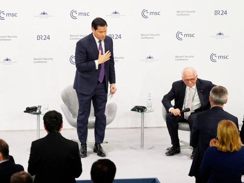 Мерц от Германия овира Рубио на Мюнхенската конференция по сигурността