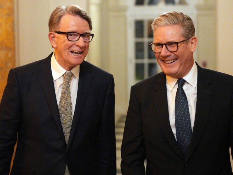 Британският премиер Стармър признава своята „грешка“ при назначаването на Манделсън за посланик на САЩ