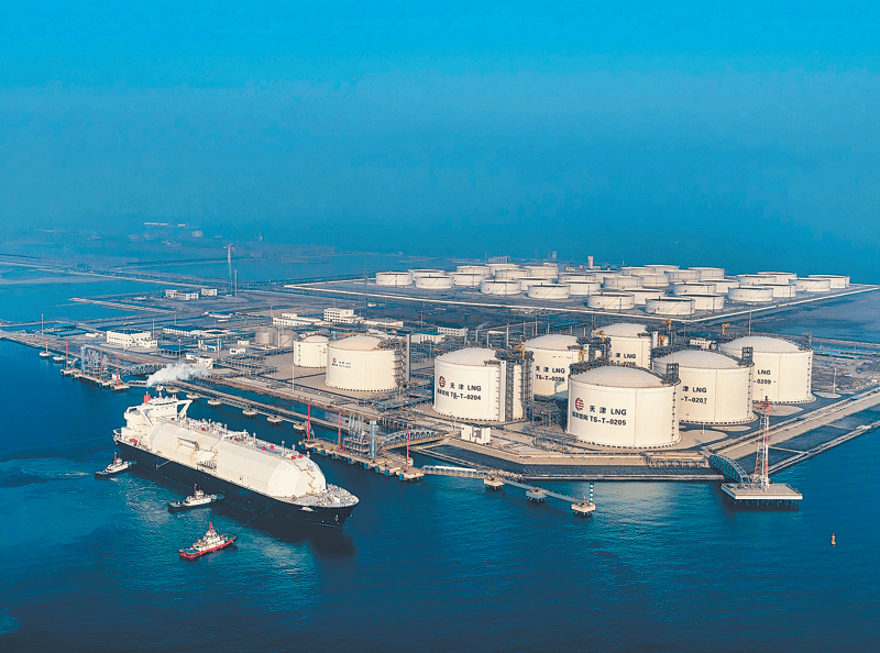 Устойчивостта на LNG на Китай хеджира рисковете от Ормуз