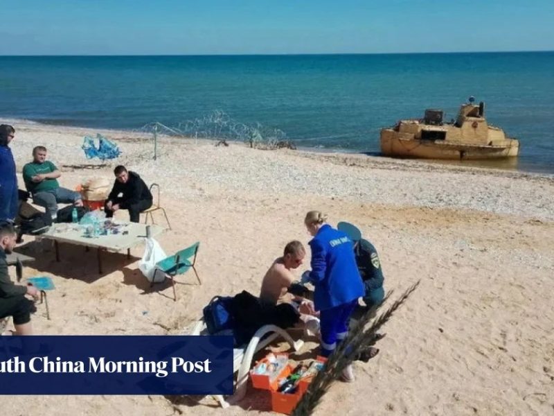 Украински дронове атакуваха товарен кораб, който потъна, убивайки 1, каза руски официален представител