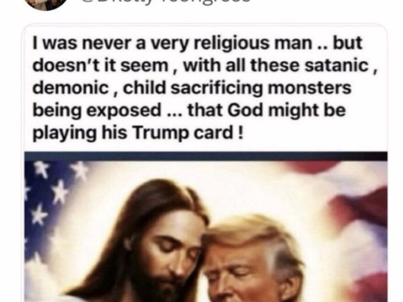 Тръмп публикува изображение на Исус, който го прегръща сред спора с папата за войната в Иран