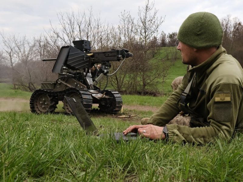 Украинският боен робот твърди, че е извършил над 100 атаки срещу руските сили