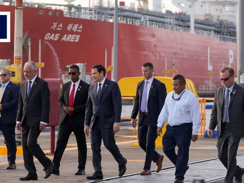 Рубио изразява загриженост относно задържането на кораби под панамски флаг от Китай